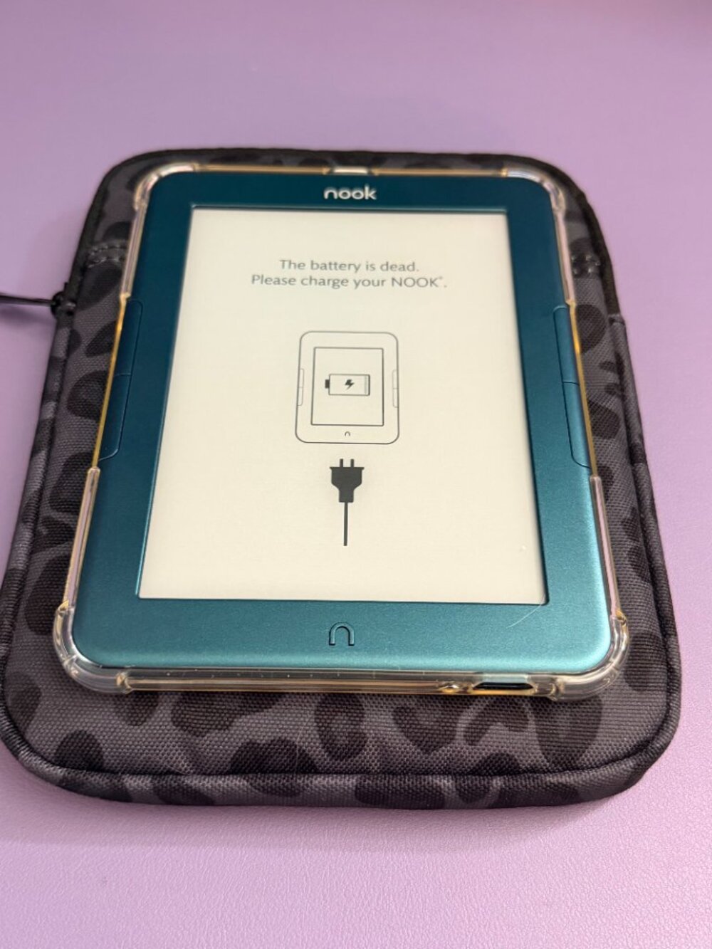 NWOT Universal Padded Protective Case Sleeve for Nook or Kindle eReader - Picture 2 of 9